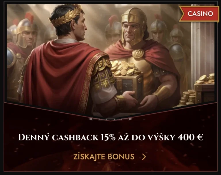 Legiano denný cashback až 15 % do 400 €