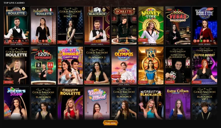 Legiano live casino – stoly Speed Roulette, Mega Roulette 500×, Gold Saloon a Ruby Blackjack s reálnymi krupiérmi a limitmi od 0,10 €